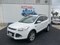 2013 Oxford White Ford Escape SE 1.6L EcoBoost  photo #2