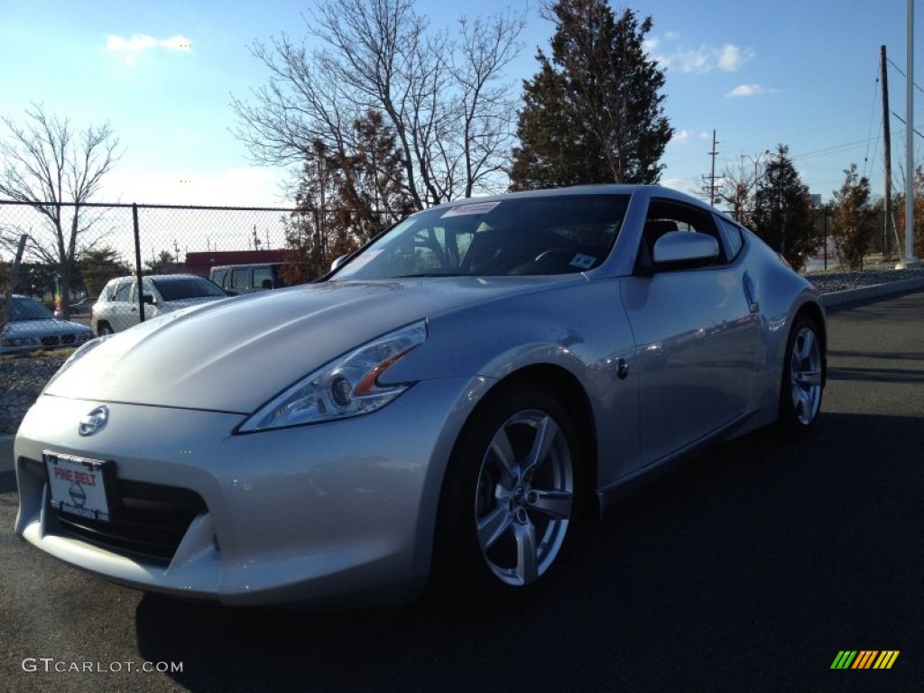 2011 370Z Coupe - Brilliant Silver / Black photo #1