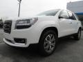 2013 Summit White GMC Acadia SLT  photo #3