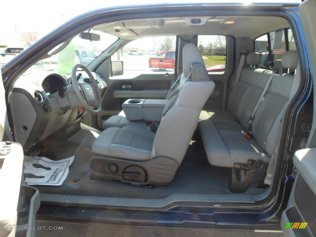 2004 F150 XLT SuperCab 4x4 - True Blue Metallic / Medium/Dark Flint photo #23