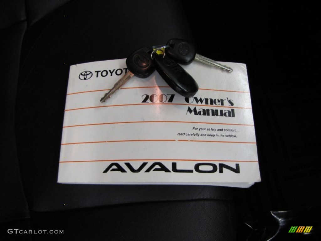 2007 Avalon Touring - Phantom Gray Pearl / Dark Charcoal photo #28