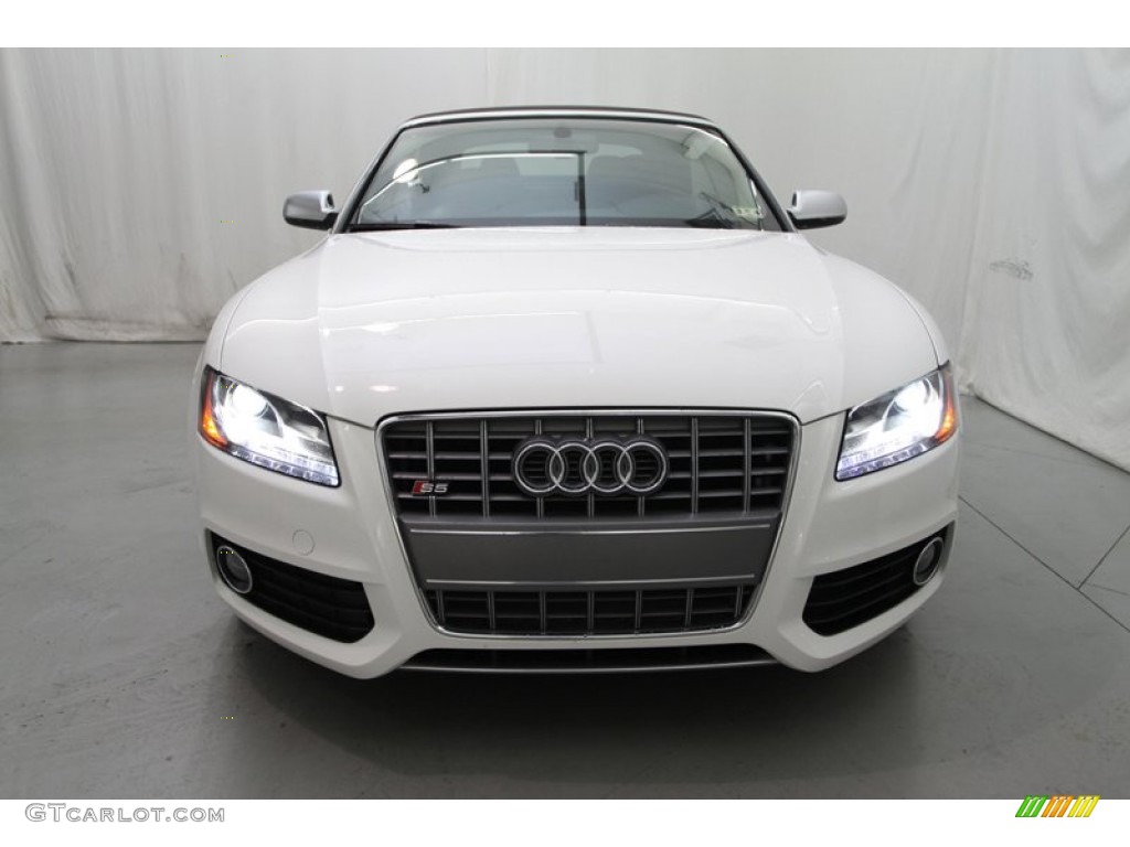 Ibis White 2010 Audi S5 3.0 TFSI quattro Cabriolet Exterior Photo #79300203