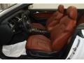 Tuscan Brown Silk Nappa Leather Front Seat Photo for 2010 Audi S5 #79300406