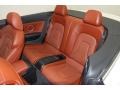 Tuscan Brown Silk Nappa Leather Rear Seat Photo for 2010 Audi S5 #79300421