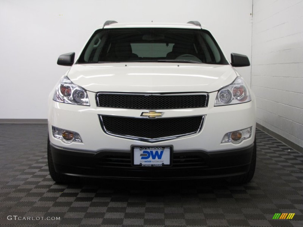 2011 Traverse LS - White / Dark Gray/Light Gray photo #2