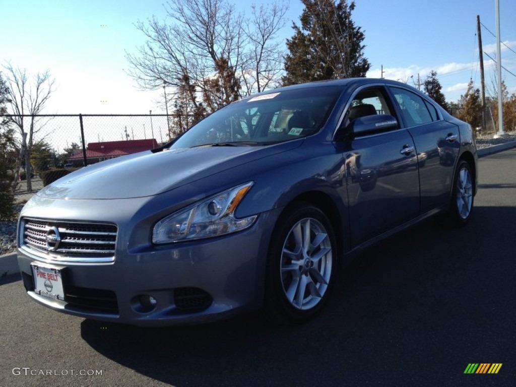 Ocean Gray Nissan Maxima