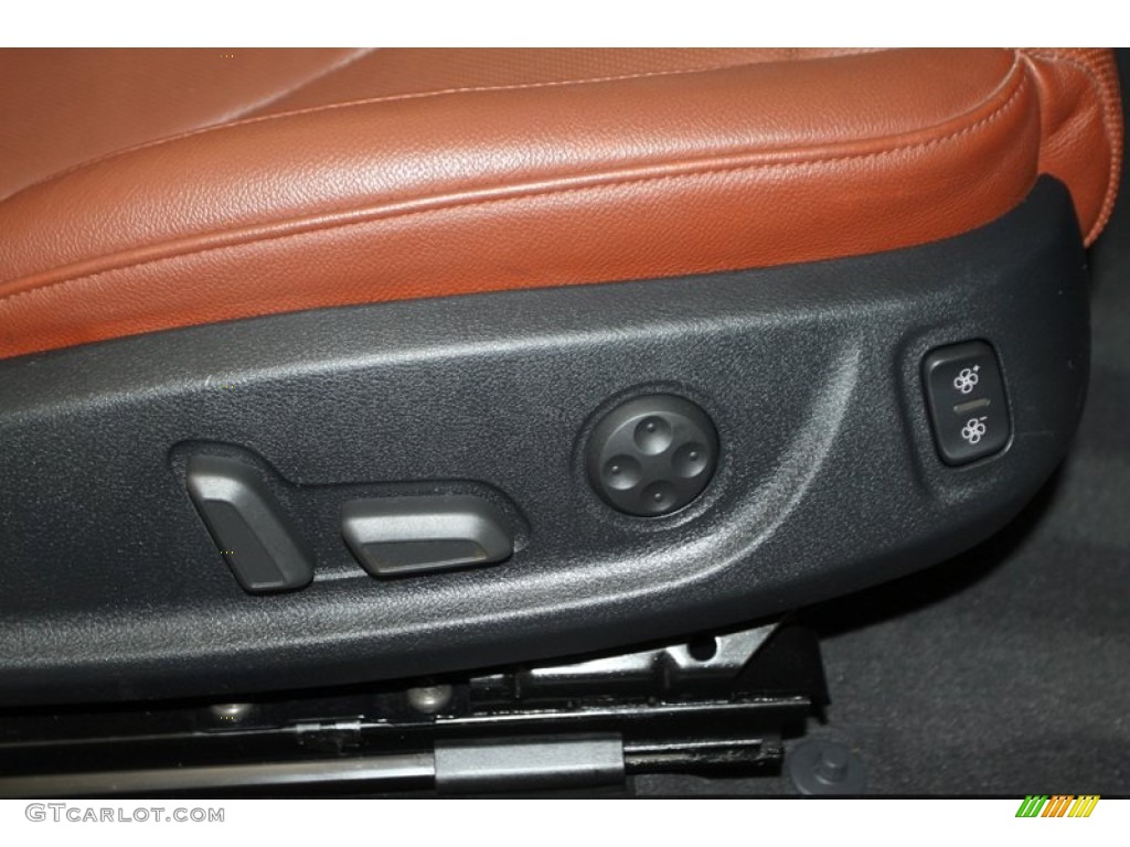Tuscan Brown Silk Nappa Leather Interior 2010 Audi S5 3.0 TFSI quattro Cabriolet Photo #79300885
