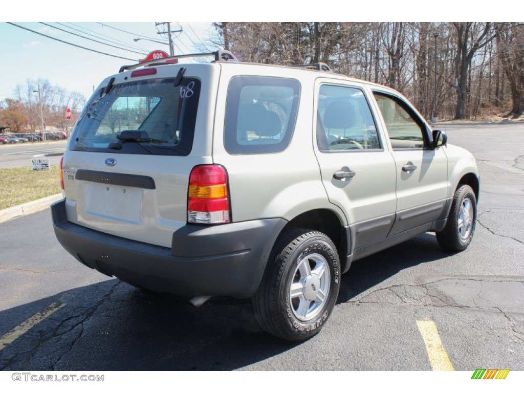 2003 Escape XLS V6 - Gold Ash Metallic / Medium Dark Pebble photo #6