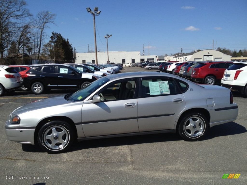 Silverstone Metallic 2005 Chevrolet Impala Standard Impala Model Exterior Photo #79302377