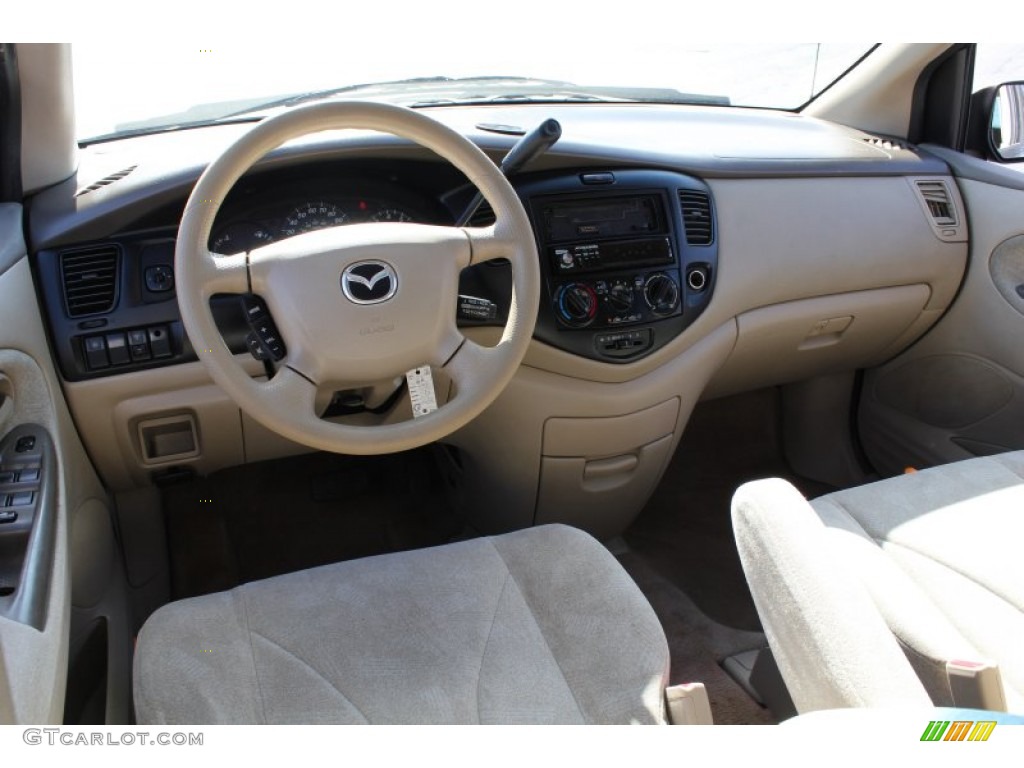 2002 MPV LX - Black Mica / Beige photo #16