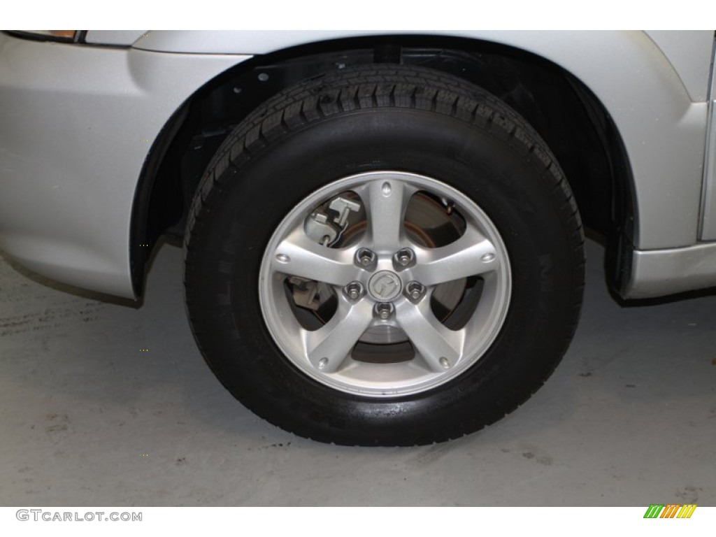 2005 Tribute s 4WD - Platinum Metallic / Dark Flint Gray photo #12