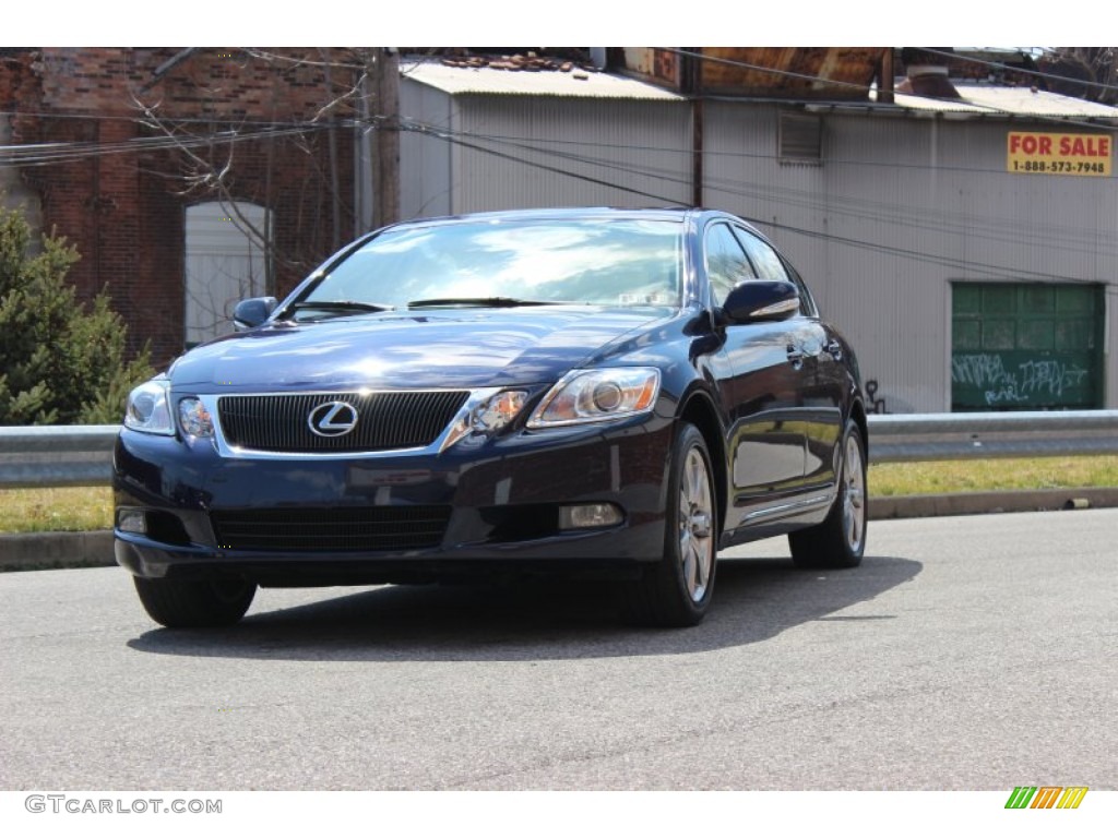 2011 GS 350 AWD - Deep Sea Blue Mica / Parchment/Birds Eye Maple photo #15