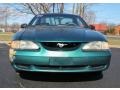 1998 Pacific Green Metallic Ford Mustang V6 Coupe  photo #2