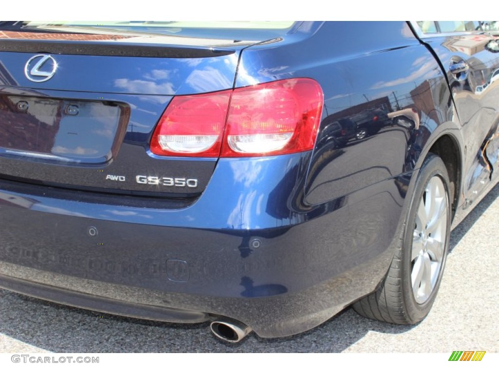 2011 GS 350 AWD - Deep Sea Blue Mica / Parchment/Birds Eye Maple photo #25