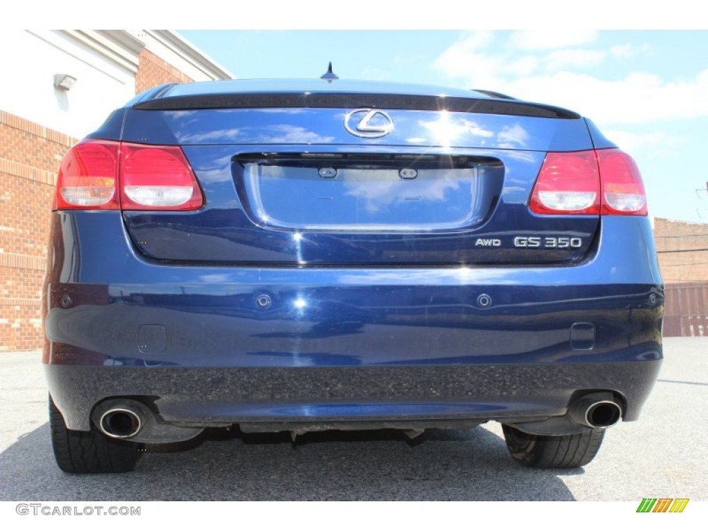2011 GS 350 AWD - Deep Sea Blue Mica / Parchment/Birds Eye Maple photo #26