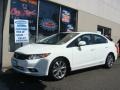 2012 Taffeta White Honda Civic Si Sedan  photo #1