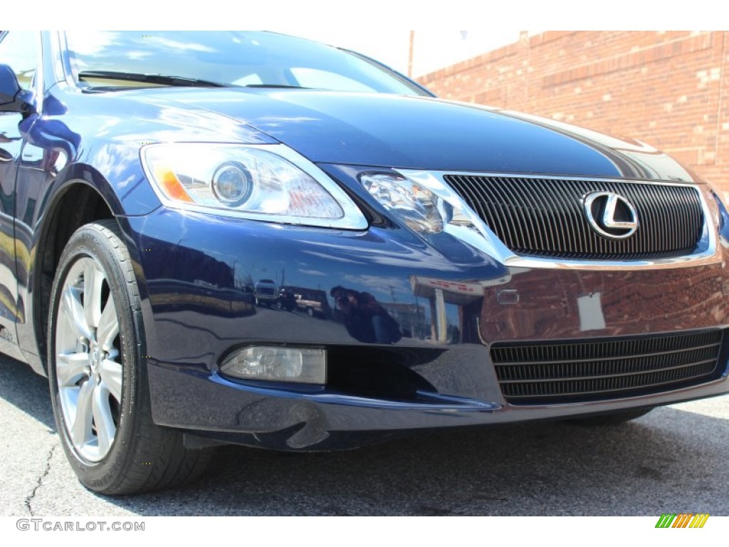 2011 GS 350 AWD - Deep Sea Blue Mica / Parchment/Birds Eye Maple photo #40