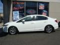 2012 Taffeta White Honda Civic Si Sedan  photo #3