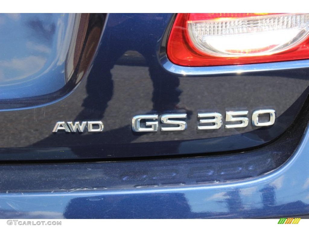 2011 GS 350 AWD - Deep Sea Blue Mica / Parchment/Birds Eye Maple photo #51