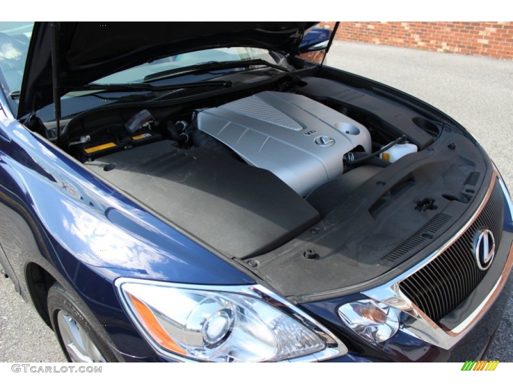 2011 GS 350 AWD - Deep Sea Blue Mica / Parchment/Birds Eye Maple photo #57