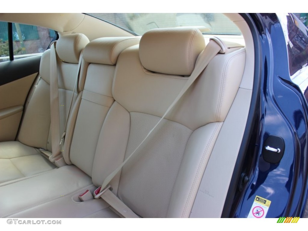 2011 GS 350 AWD - Deep Sea Blue Mica / Parchment/Birds Eye Maple photo #65
