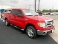 2013 Race Red Ford F150 XLT SuperCrew  photo #12