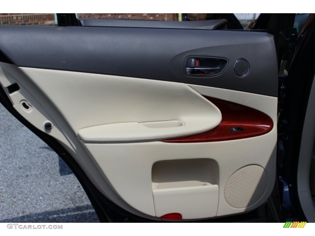 2011 GS 350 AWD - Deep Sea Blue Mica / Parchment/Birds Eye Maple photo #68