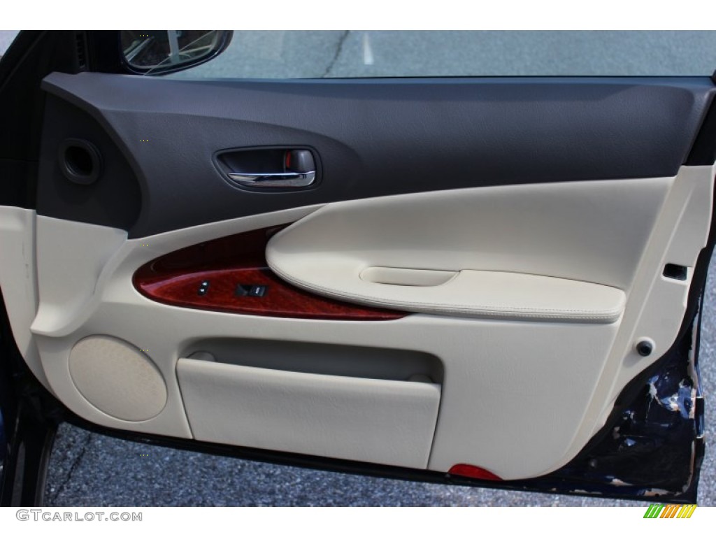 2011 GS 350 AWD - Deep Sea Blue Mica / Parchment/Birds Eye Maple photo #80