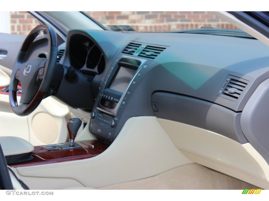 2011 GS 350 AWD - Deep Sea Blue Mica / Parchment/Birds Eye Maple photo #81