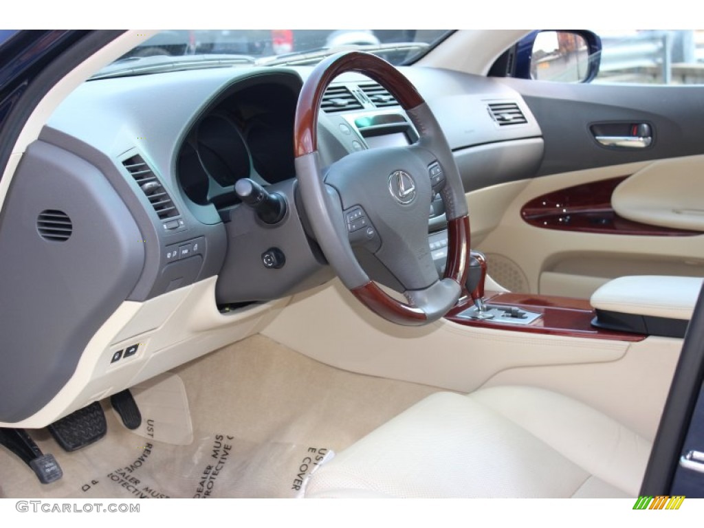 2011 GS 350 AWD - Deep Sea Blue Mica / Parchment/Birds Eye Maple photo #82