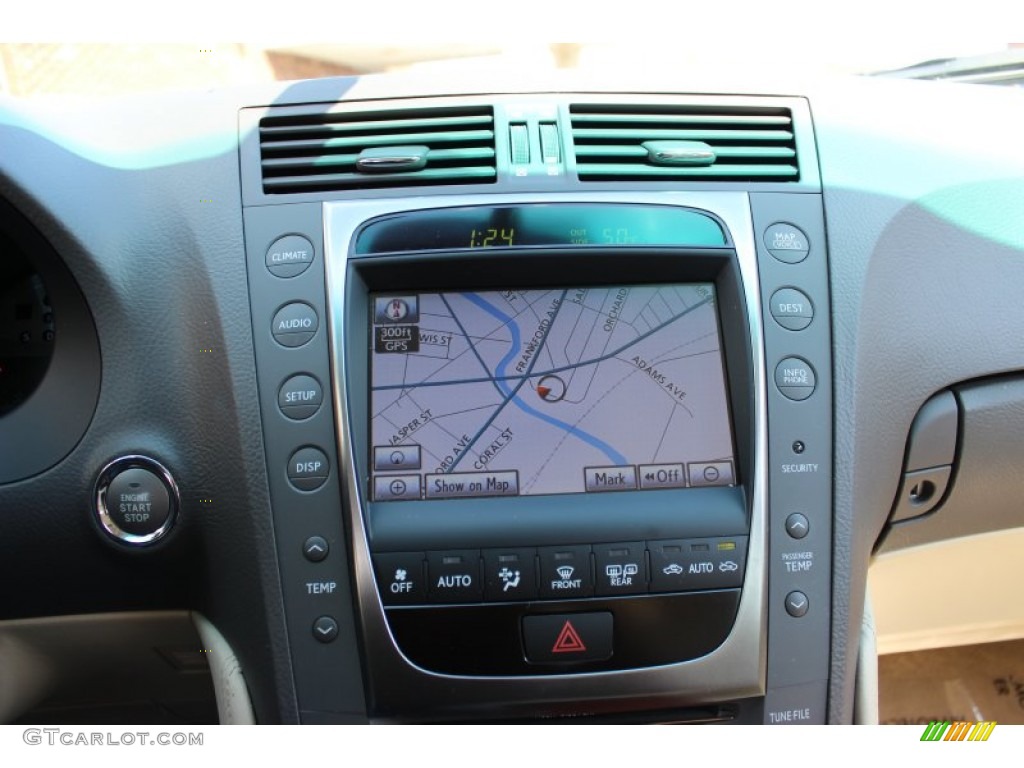 2011 GS 350 AWD - Deep Sea Blue Mica / Parchment/Birds Eye Maple photo #88