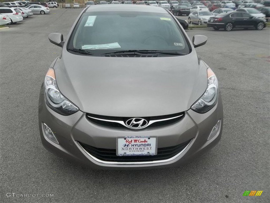 2013 Elantra GLS - Desert Bronze / Beige photo #1