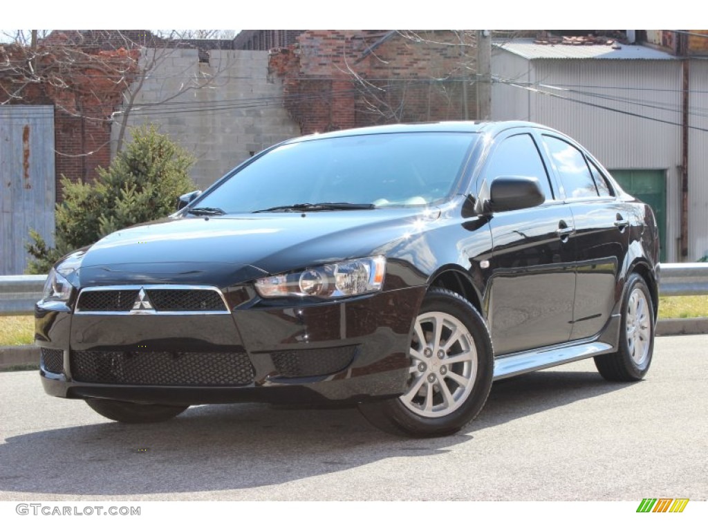 Tarmac Black Pearl 2011 Mitsubishi Lancer ES Exterior Photo #79305244