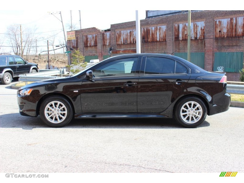 Tarmac Black Pearl 2011 Mitsubishi Lancer ES Exterior Photo #79305296