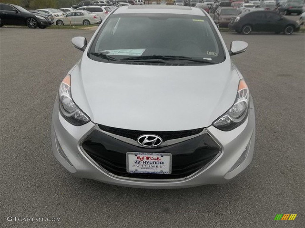 2013 Elantra Coupe SE - Silver / Gray photo #1