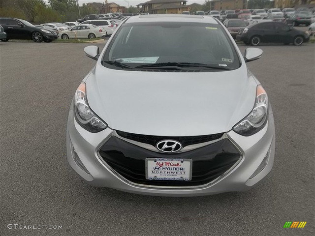 2013 Elantra Coupe SE - Silver / Gray photo #8