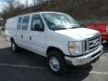 Oxford White 2013 Ford E Series Van E350 Extended Cargo