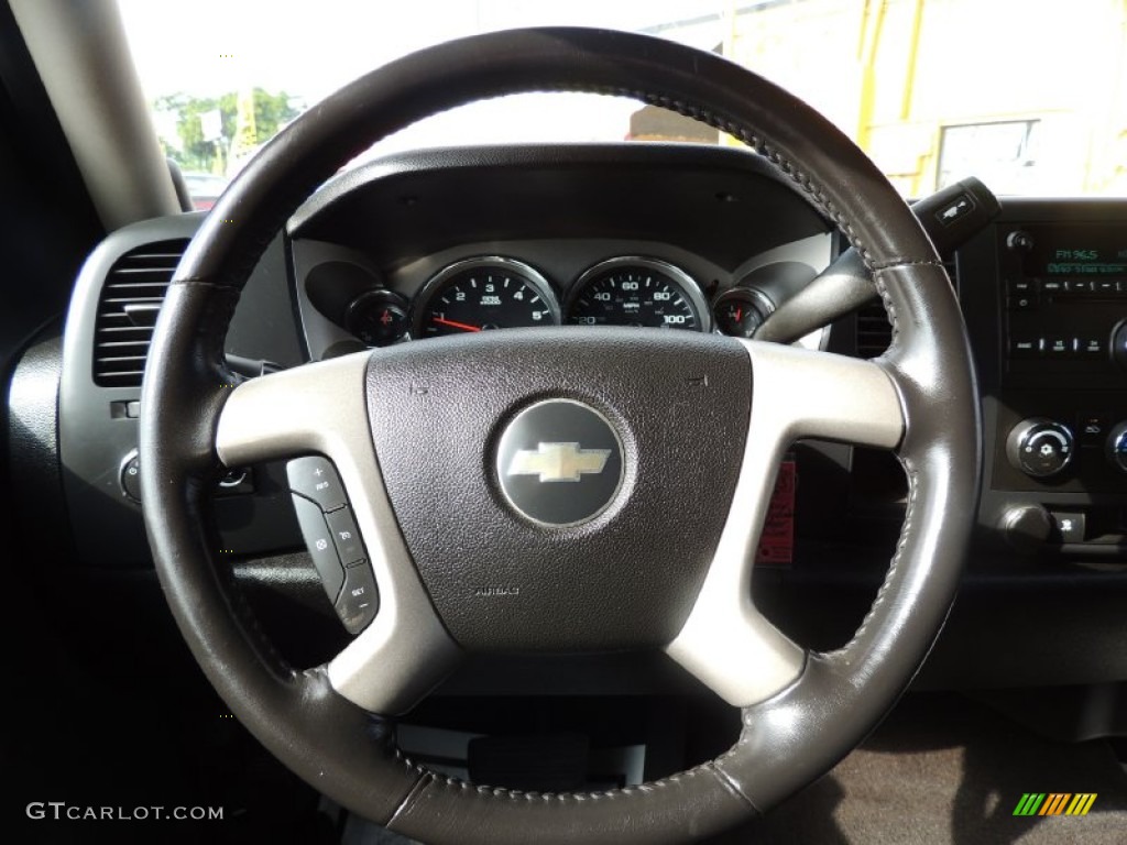 2009 Silverado 1500 LT Extended Cab - Silver Birch Metallic / Light Titanium photo #15