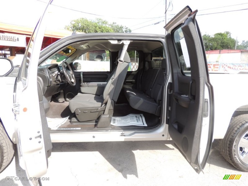 2009 Silverado 1500 LT Extended Cab - Silver Birch Metallic / Light Titanium photo #18