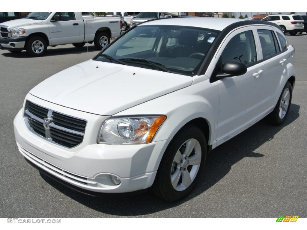 Bright White Dodge Caliber