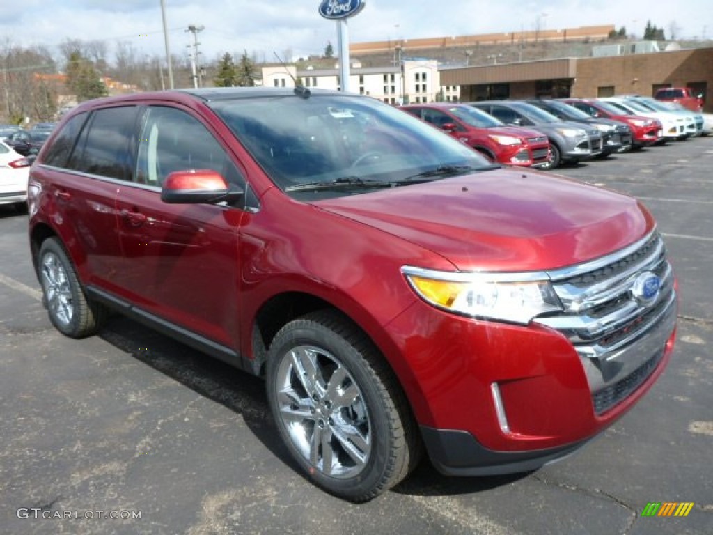 2013 Edge Limited AWD - Ruby Red / Charcoal Black photo #1