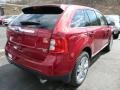 2013 Ruby Red Ford Edge Limited AWD  photo #2