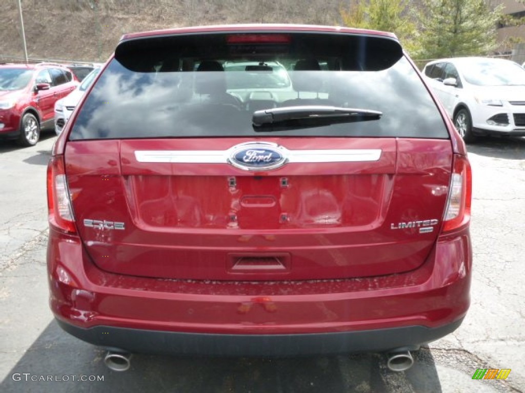 2013 Edge Limited AWD - Ruby Red / Charcoal Black photo #3