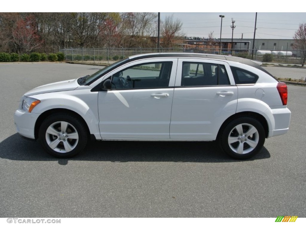 2011 Caliber Mainstreet - Bright White / Dark Slate/Medium Graystone photo #3