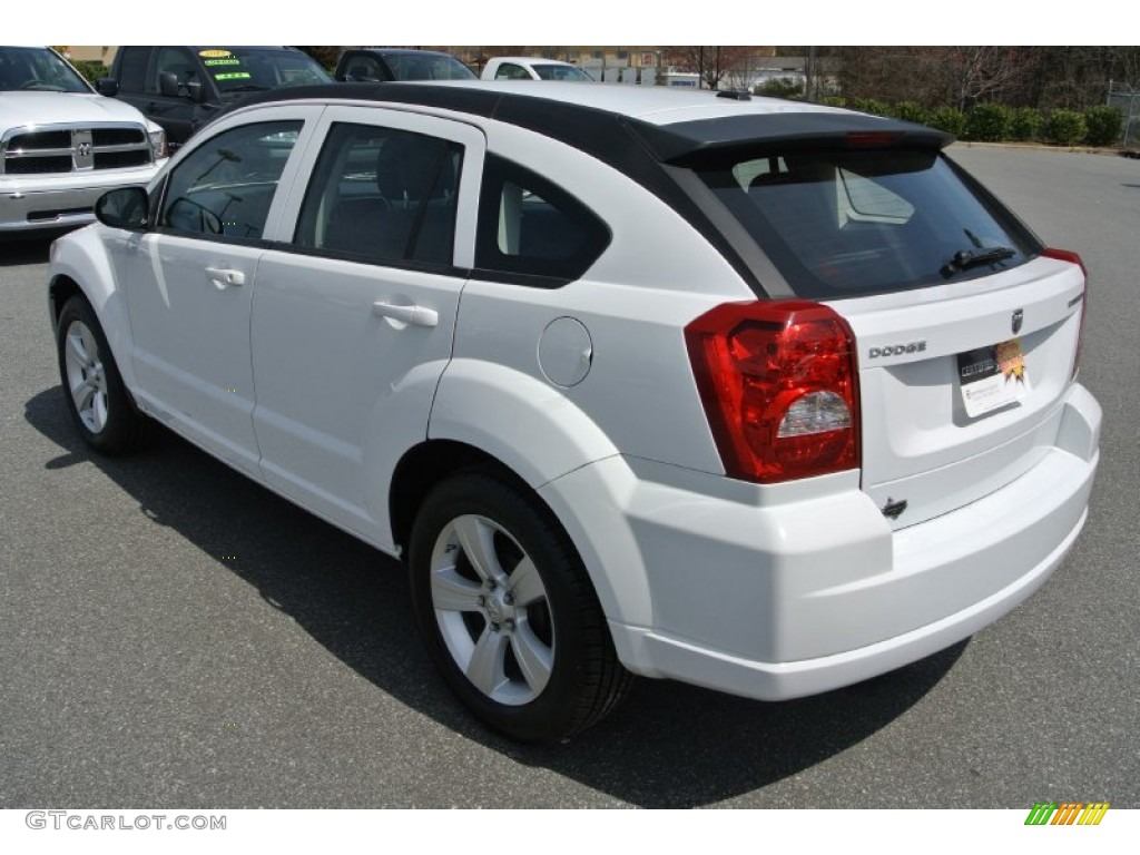 2011 Caliber Mainstreet - Bright White / Dark Slate/Medium Graystone photo #4