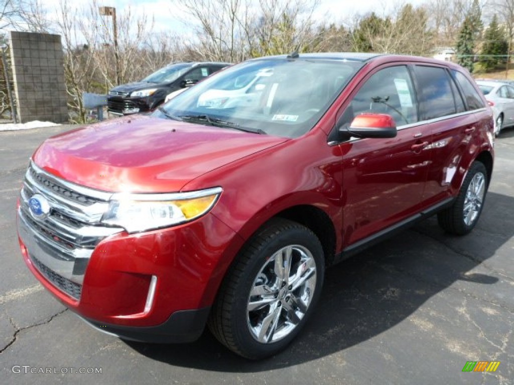 2013 Edge Limited AWD - Ruby Red / Charcoal Black photo #5