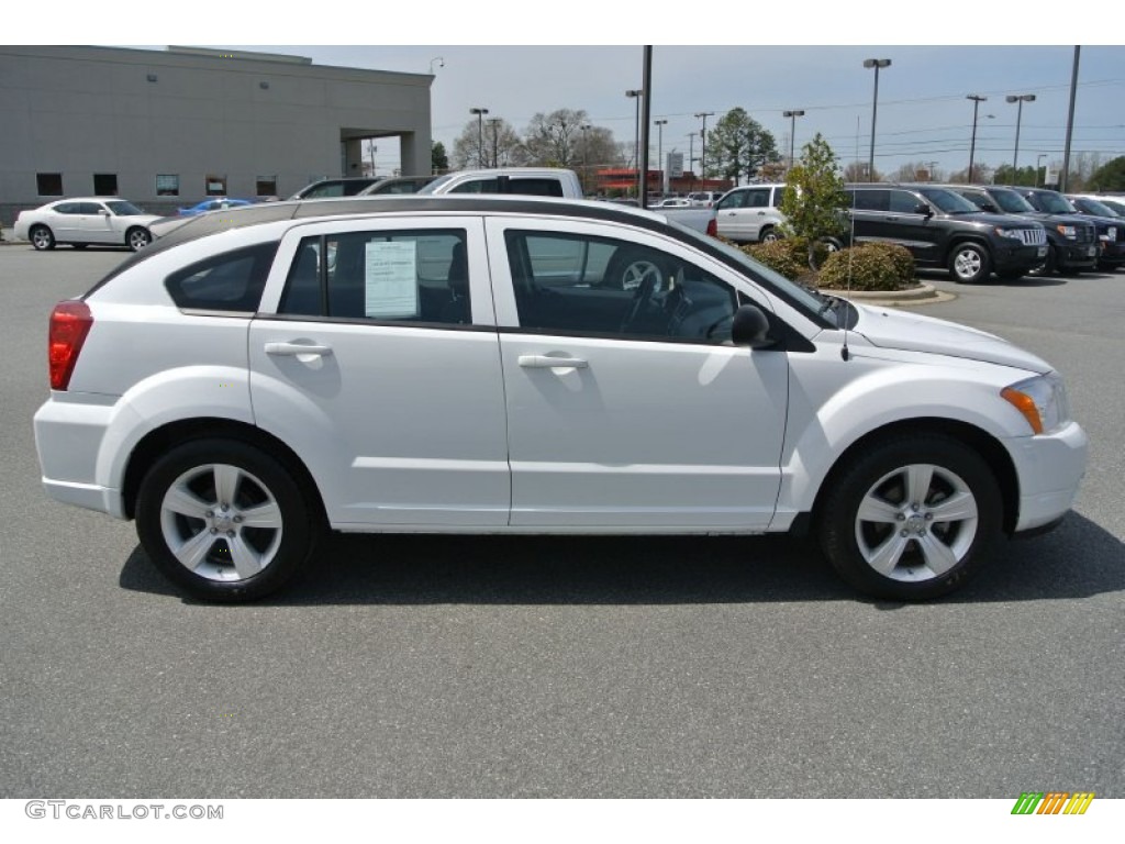 2011 Caliber Mainstreet - Bright White / Dark Slate/Medium Graystone photo #6