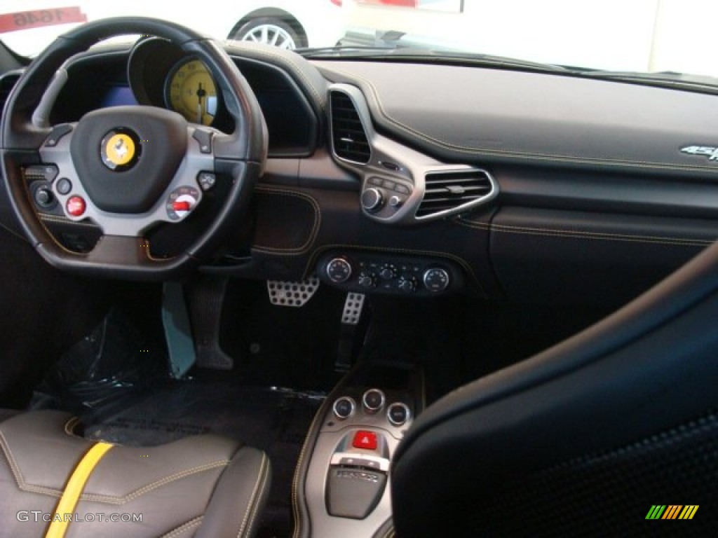 2012 Ferrari 458 Italia Nero Dashboard Photo #79307967