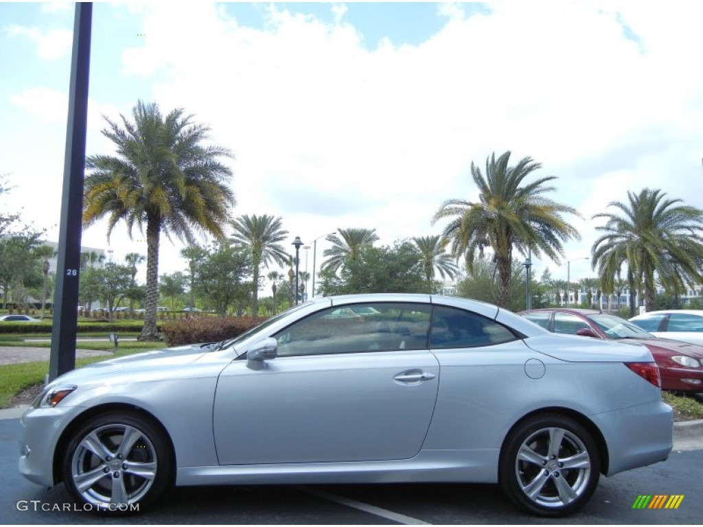 Tungsten Pearl 2013 Lexus IS 350 C Convertible Exterior Photo #79308620