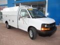 2007 Summit White Chevrolet Express Cutaway 3500 Commercial  photo #12